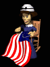 betsy ross with flag sm blk
